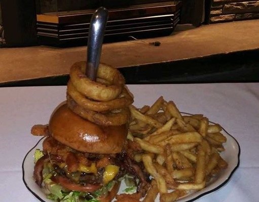 Onion Ring Burger Onion Ring Burger